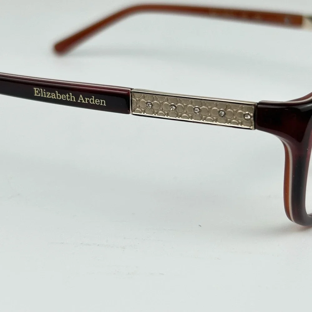Elizabeth Arden EA 1148-3 Unisex Eyeglasses Frame Brown Full Rim 54-16-135 mm - Picture 6 of 10